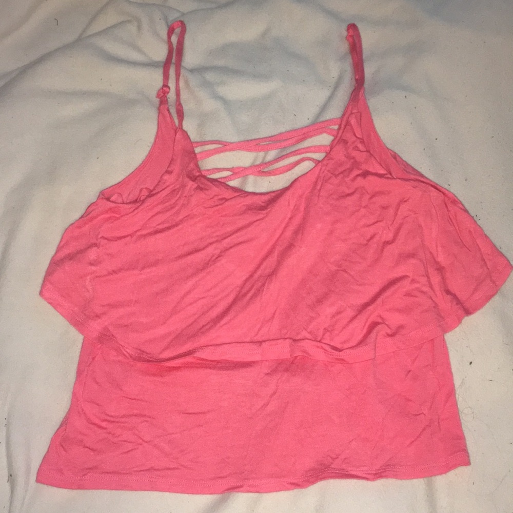 💖 Strappy Crop Tank Top